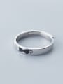 thumb 925 Sterling Silver Fish Minimalist Couple Ring 3