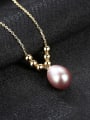 thumb 925 Sterling Silver Freshwater Pearl  Pendant Necklace 3