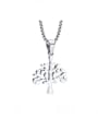 thumb Stainless steel Tree Vintage Necklace 2