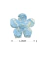 thumb Cellulose Acetate Trend Flower Alloy Jaw Hair Claw 4