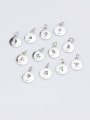 thumb 925 Sterling Silver With  Cute Zodiac Signs  Round Pendant Diy Accessories 1