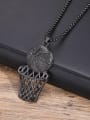 thumb Stainless steel Irregular Hip Hop Necklace 1