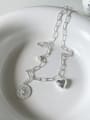 thumb 925 Sterling Silver Heart Vintage Necklace 3
