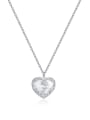 thumb Titanium Steel Shell Heart Vintage Necklace 4