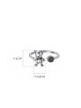 thumb 925 Sterling Silver Cubic Zirconia Bear Vintage Band Ring 2