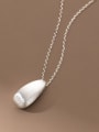 thumb 925 Sterling Silver Water Drop Minimalist Necklace 2