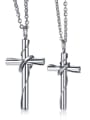 thumb 316L Surgical Steel Cross Ethnic Regligious Necklace 4