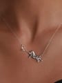 thumb 925 Sterling Silver Animal Minimalist Necklace 1