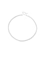 thumb 925 Sterling Silver Minimalist Wave  Necklace 0