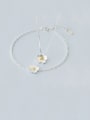 thumb 925 Sterling Silver Flower Minimalist Necklace 0