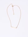 thumb Stainless steel Shell Geometric Minimalist Necklace 2