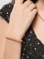 thumb Copper Cubic Zirconia Multi Color Heart Luxury Bracelet 1