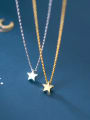 thumb 925 Sterling Silver Star Minimalist Necklace 0