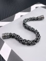 thumb Titanium Steel Irregular Hip Hop Link Bracelet 2