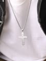 thumb Stainless steel Cross Hip Hop Regligious Necklace 1