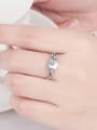 thumb 925 Sterling Silver Message Vintage Midi Ring 2