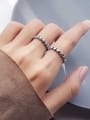 thumb 925 Sterling Silver  Vintage Star Free Size Ring 1