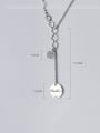 thumb 925 Sterling Silver Tassel Vintage Lariat Necklace 3