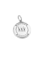 thumb Vintage Sterling Silver With Minimalist Round Pendant Diy Accessories 0