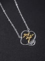 thumb 925 Sterling Silver Tree Vintage Necklace 1