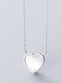 thumb 925 Sterling Silver Shell Heart shaped pendant  Necklace 3