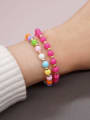 thumb Glass beads Multi Color Geometric Bohemia Beaded Bracelet 2