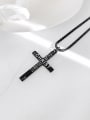 thumb Titanium Steel Cross Vintage Regligious Necklace 2