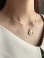 thumb 925 Sterling Silver  Retro Emotional Brand  Necklace 0