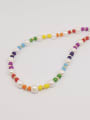 thumb Freshwater Pearl Multi Color Miyuki beads Bohemia Necklace 1