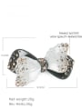 thumb Cellulose Acetate Cute Butterfly Zinc Alloy Spring clip Hair Barrette 3