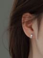 thumb 925 Sterling Silver Icon Cute Stud Earring 3