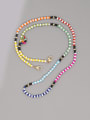 thumb Stainless steel Multi Color TOHAO  Bead  Bohemia Hand-woven Necklace 1