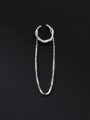 thumb 925 Sterling Silver Tassel Minimalist Threader Earring (Only One ) 3