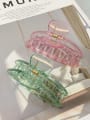 thumb Alloy Resin  Vintage Geometric Jaw Hair Claw 2