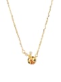 thumb 925 Sterling Silver Cubic Zirconia Insect Cute Necklace 0