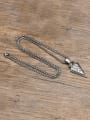 thumb Stainless steel Triangle Hip Hop Necklace 2