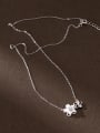 thumb 925 Sterling Silver Shell Flower Minimalist Necklace 2