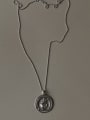 thumb 925 Sterling Silver Crown Minimalist Necklace 3