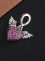 thumb 925 Sterling Silver Cubic Zirconia Vintage Heart  Pendant 2