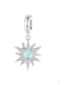 thumb Star 925 Sterling Silver Cubic Zirconia Dainty Pendant 0