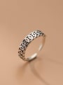 thumb 925 Sterling Silver Coin Vintage Band Ring 1