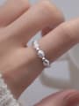 thumb 925 Sterling Silver Heart Trend Band Ring 1
