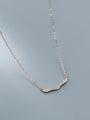thumb 925 Sterling Silver Cubic Zirconia Wing Minimalist Necklace 3