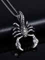 thumb Stainless steel Insect Hip Hop Necklace 1