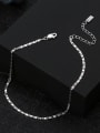 thumb 925 Sterling Silver Geometric Minimalist  Anklet 2