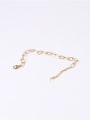 thumb Titanium With Imitation Gold Plated Simplistic Chain Necklaces 3
