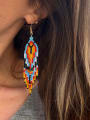 thumb Multi Color Miyuki beads Tassel Bohemia   Pure Handmade Earring 1