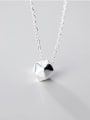 thumb 925 Sterling Silver With  Minimalist Smooth Hexagon Necklaces 2