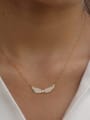 thumb 925 Sterling Silver Angel Dainty Necklace 3