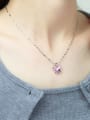 thumb Alloy Crystal Butterfly Minimalist Necklace 1